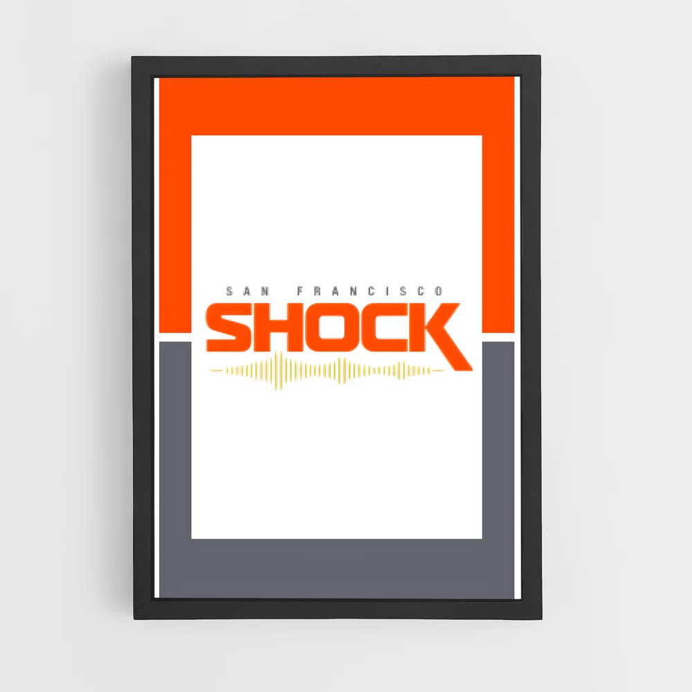 Poster Shockwave San Francisco – affiche Esports (vue 2)